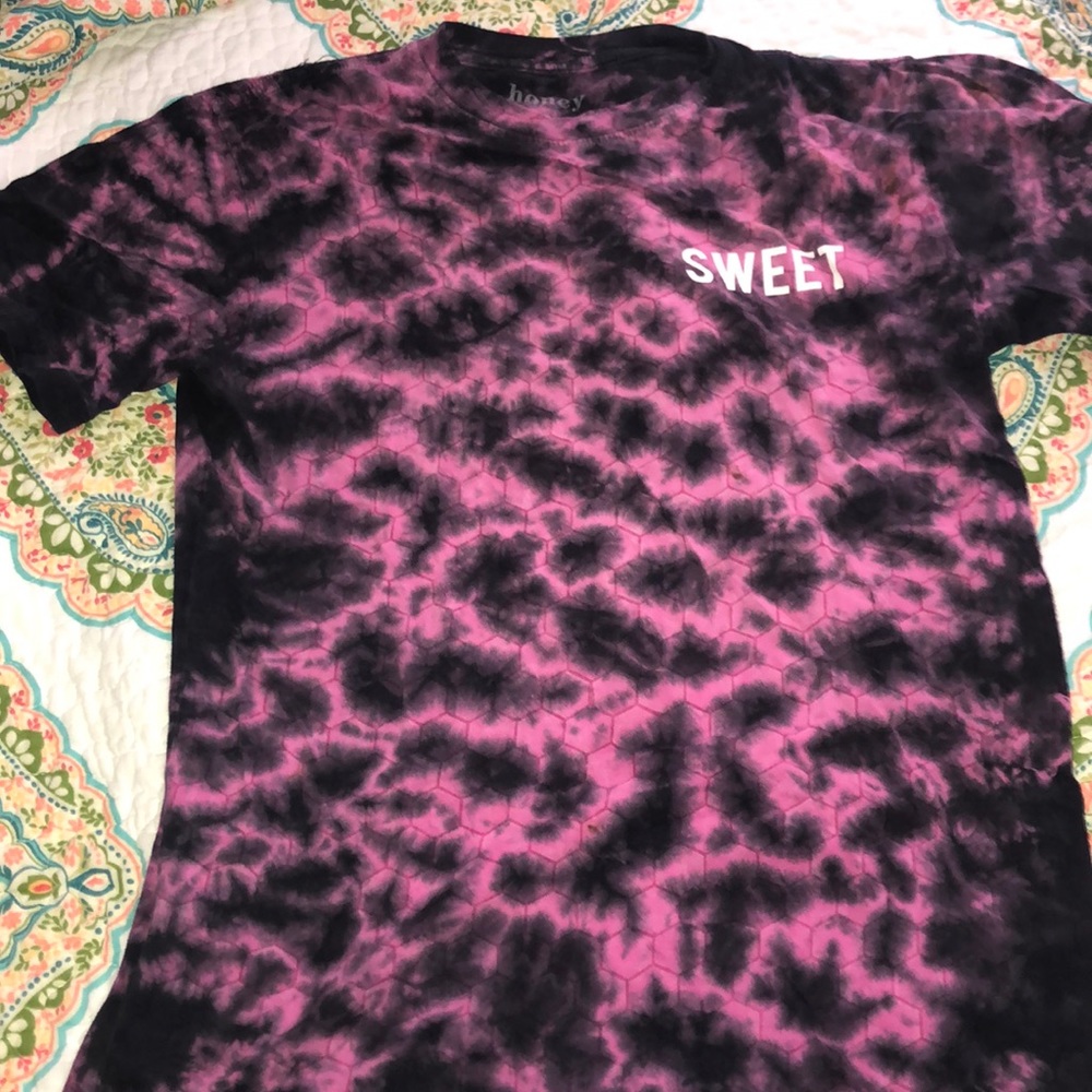 Honey brand co tie dye shirt